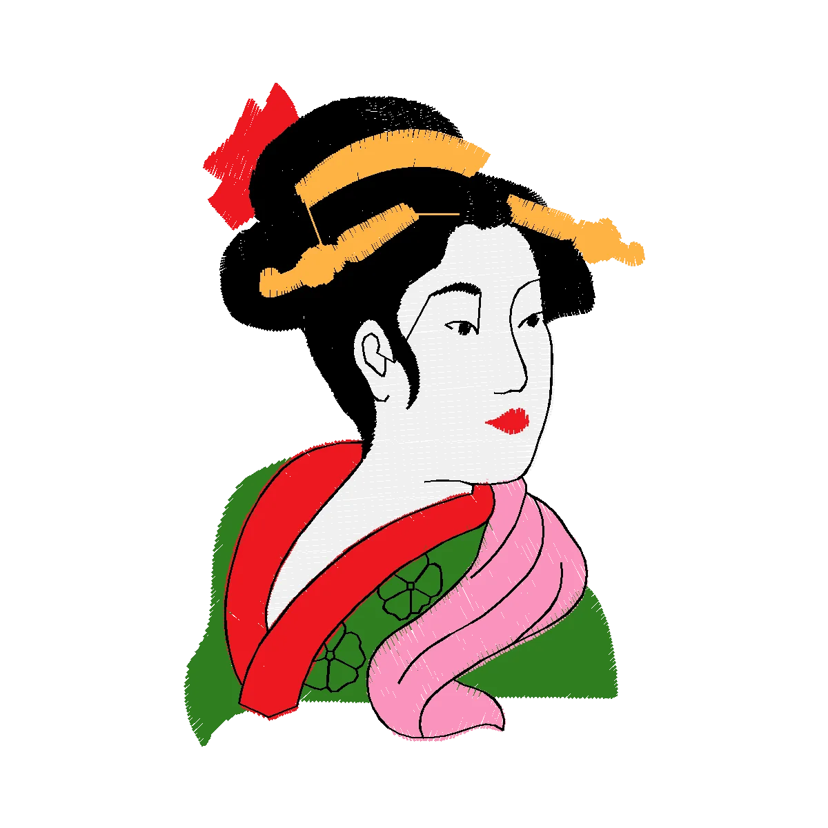 Diseño Geishahead