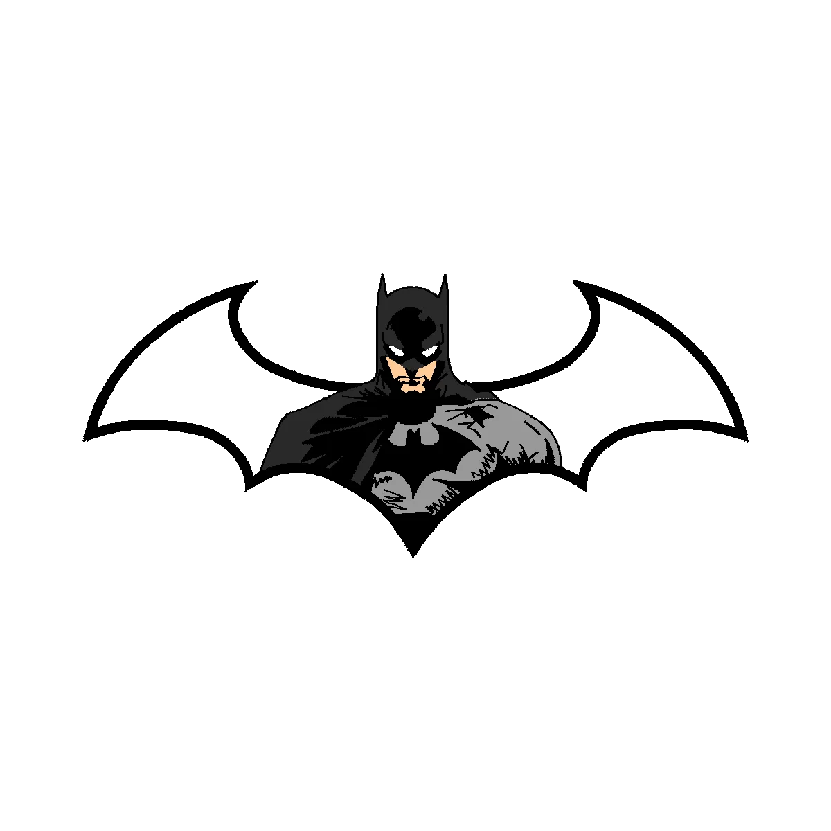 Diseño Batman 9in