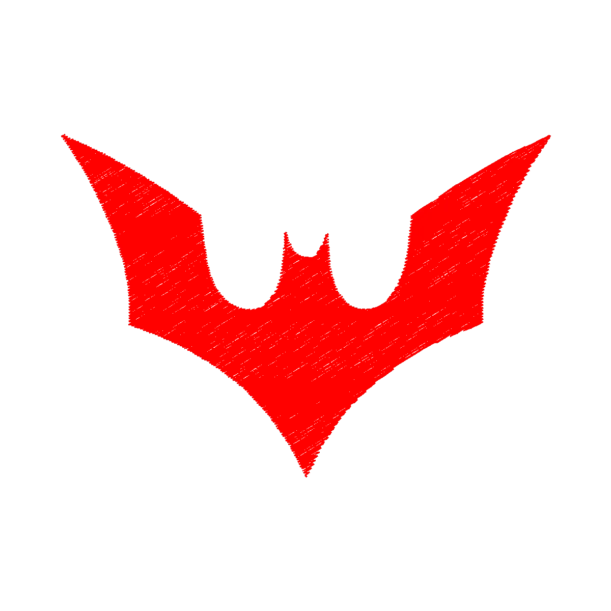 Diseño esc 2 batman 8 cm