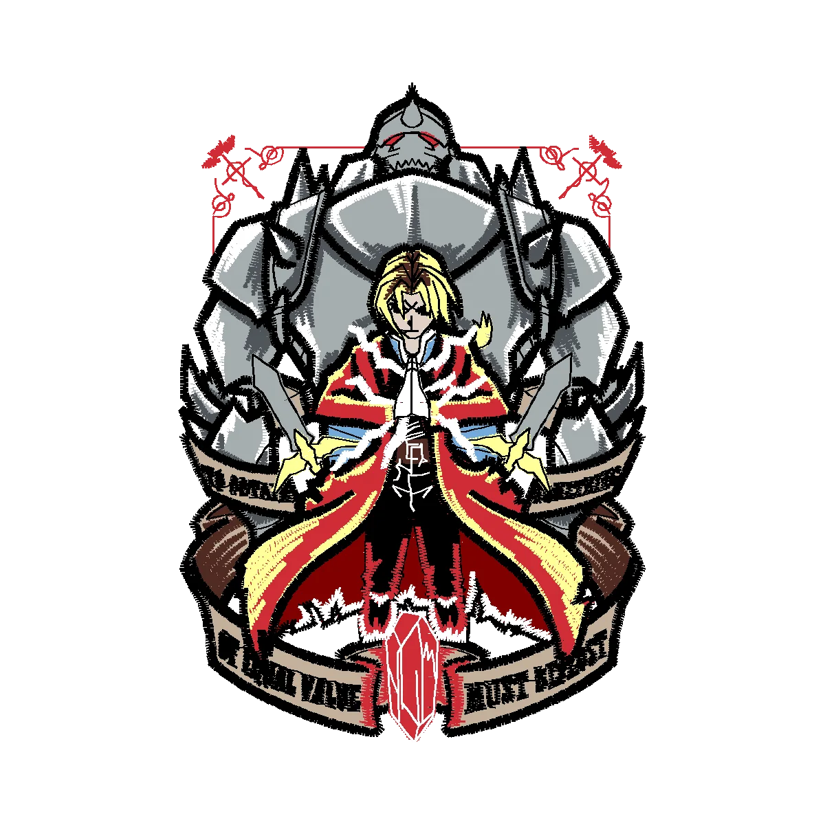Diseño 1FULLMETAL ALCHEMIST