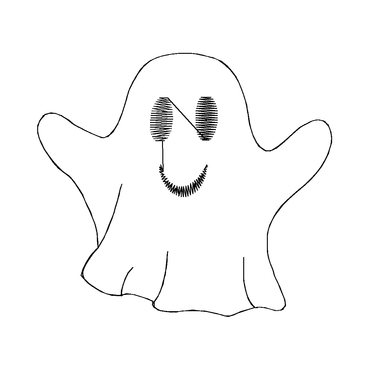 Diseño Fantasma Feliz