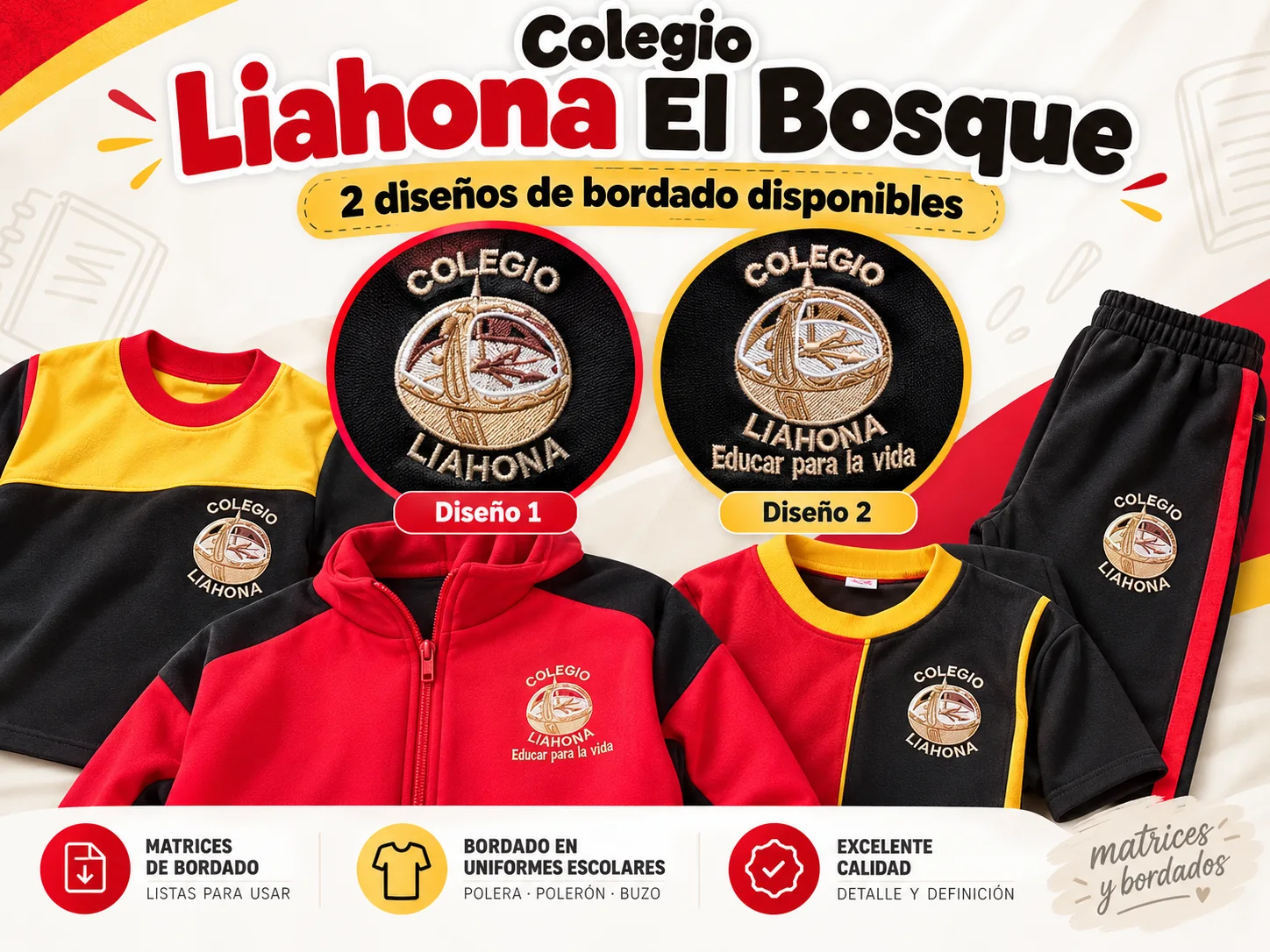 2 Matrices Colegio Liahona El Bosque