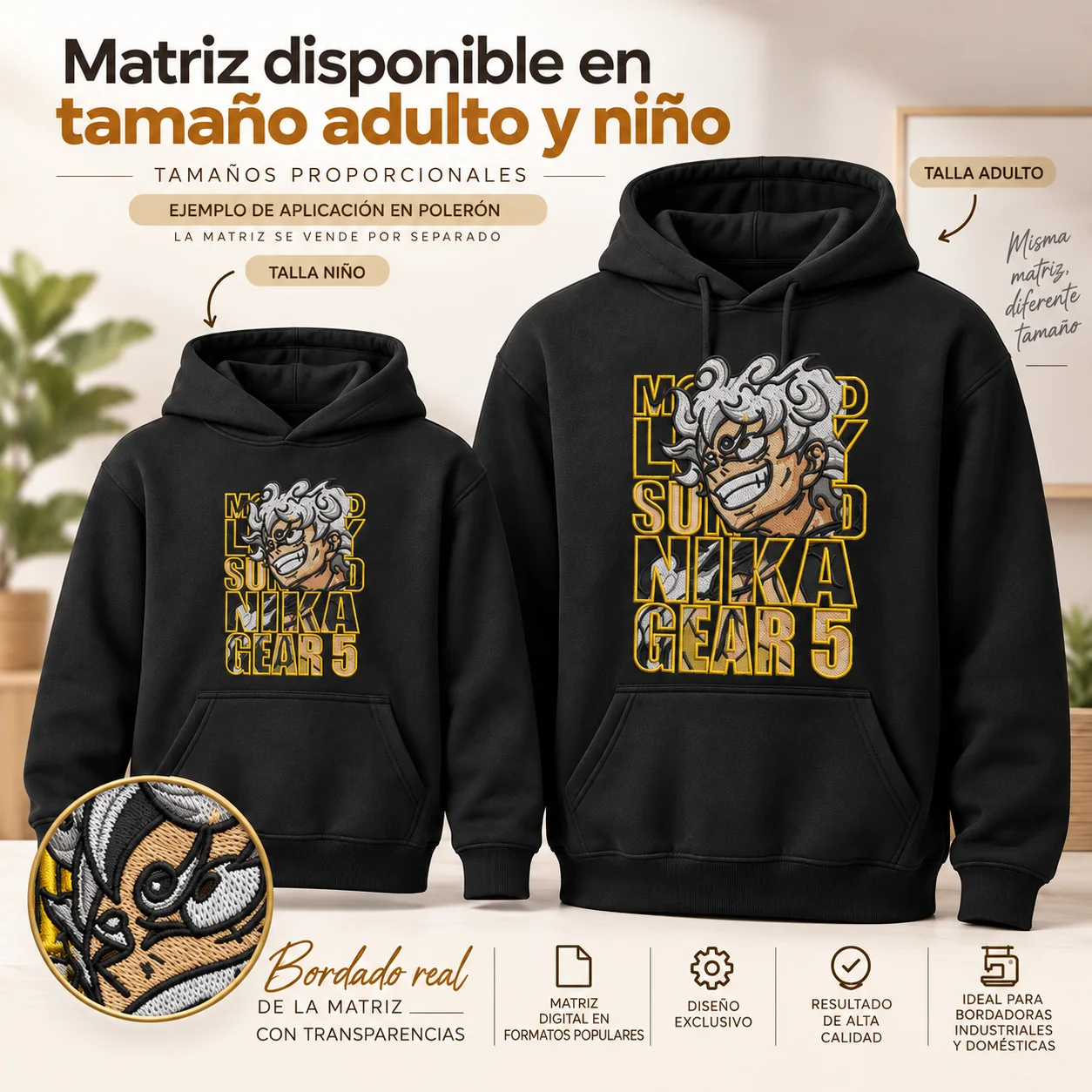 2 Matrices Nika Gear 5 grandes