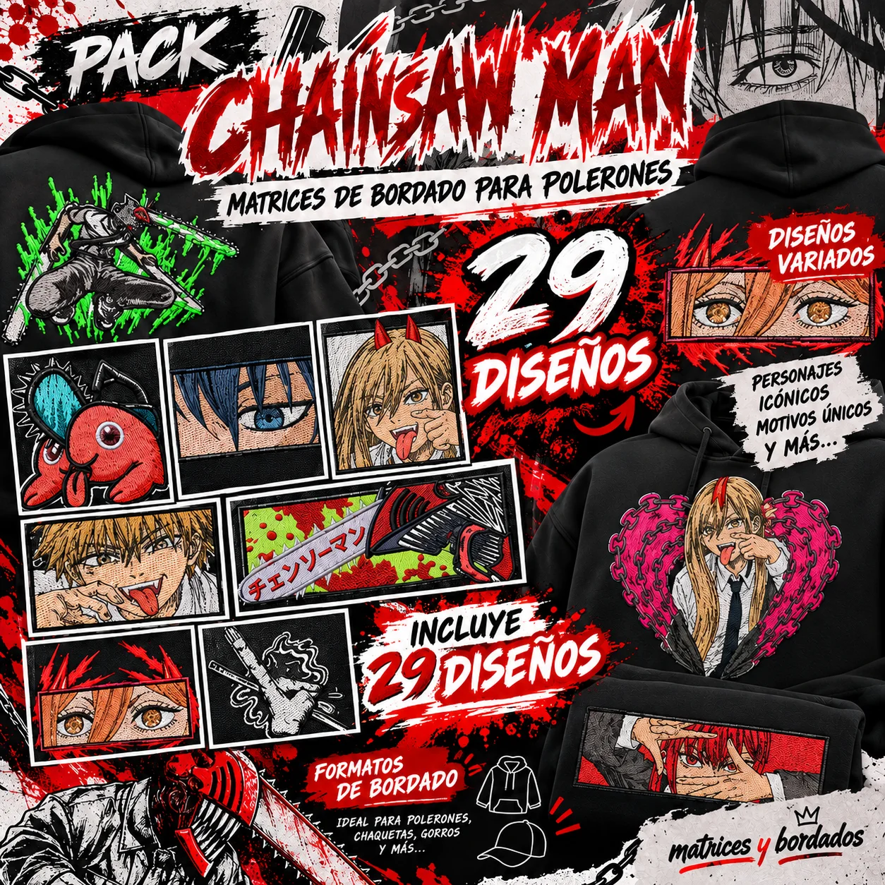 29 Matrices Chainsaw Man