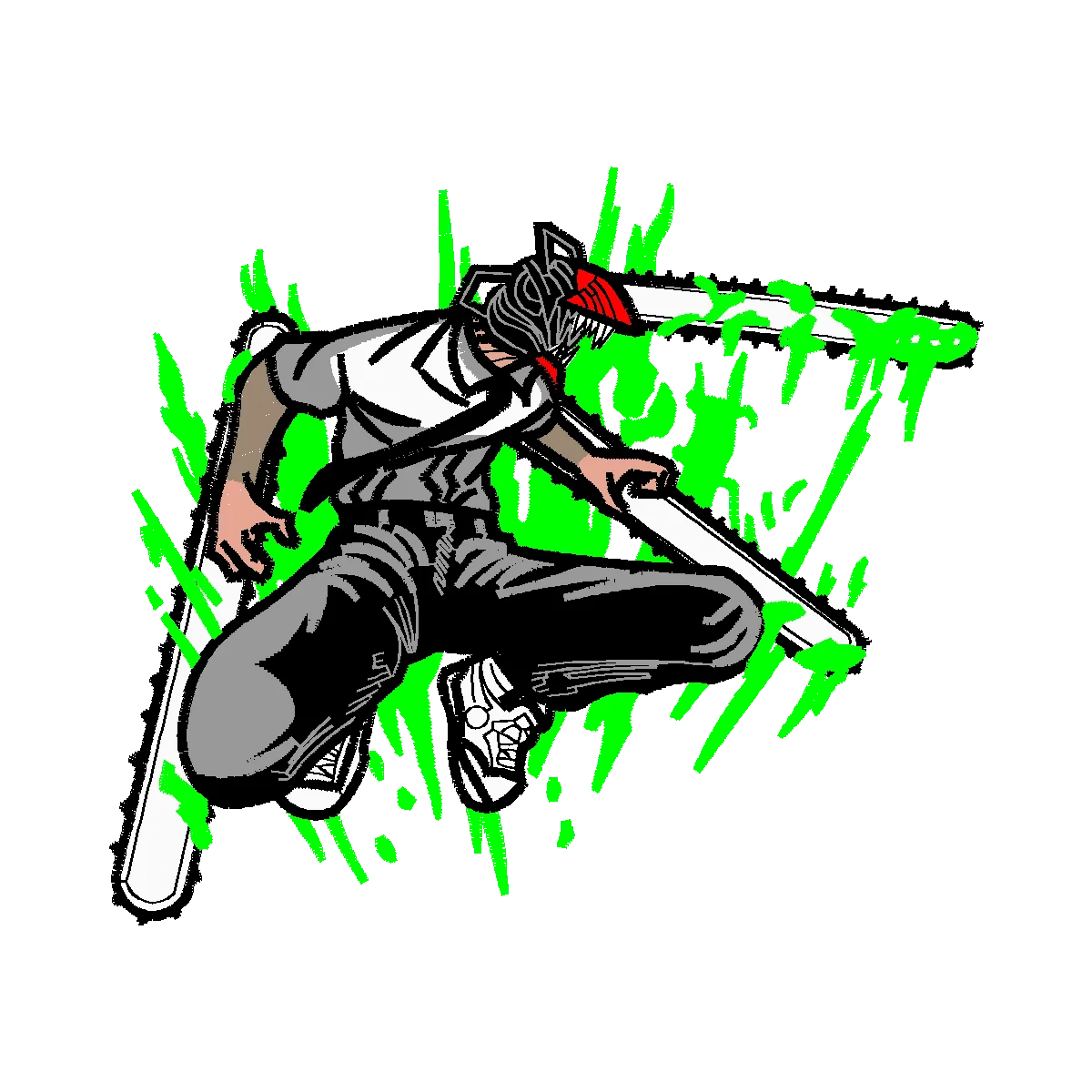 Diseño (AED 608) CHAINSAW MAN (5.8 IN)