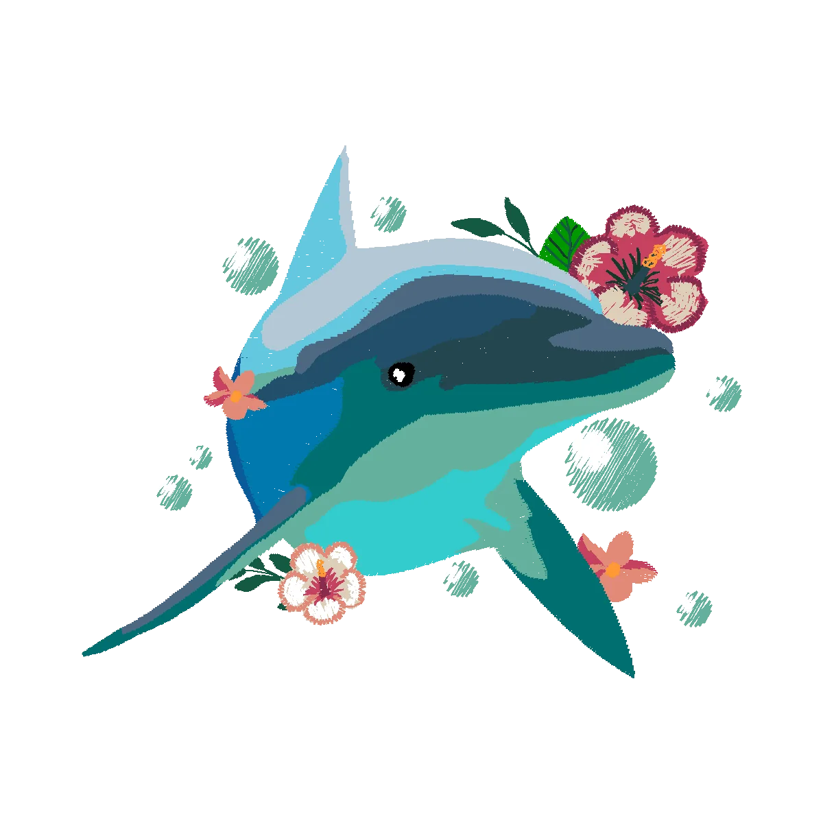 Diseño delfin14x20