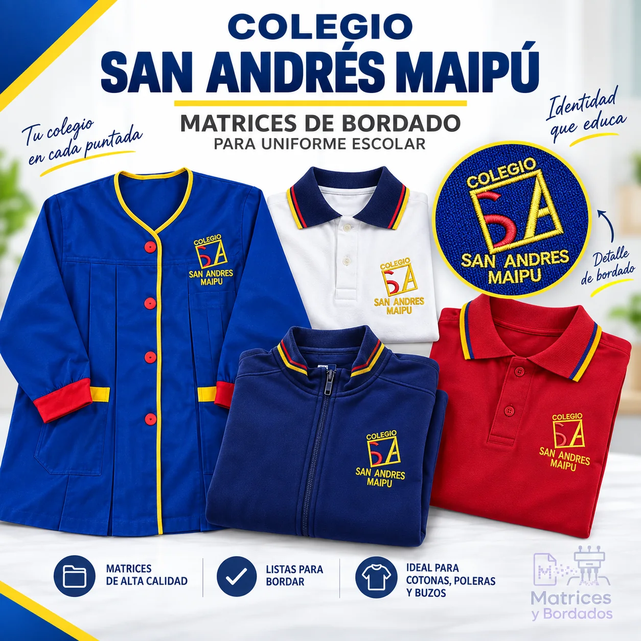 4 Matrices Colegio San Andrés Maipú