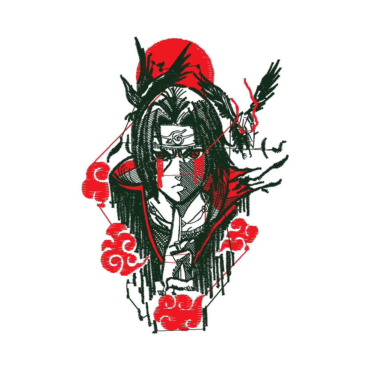 Diseño itachi eagle 3,8IN