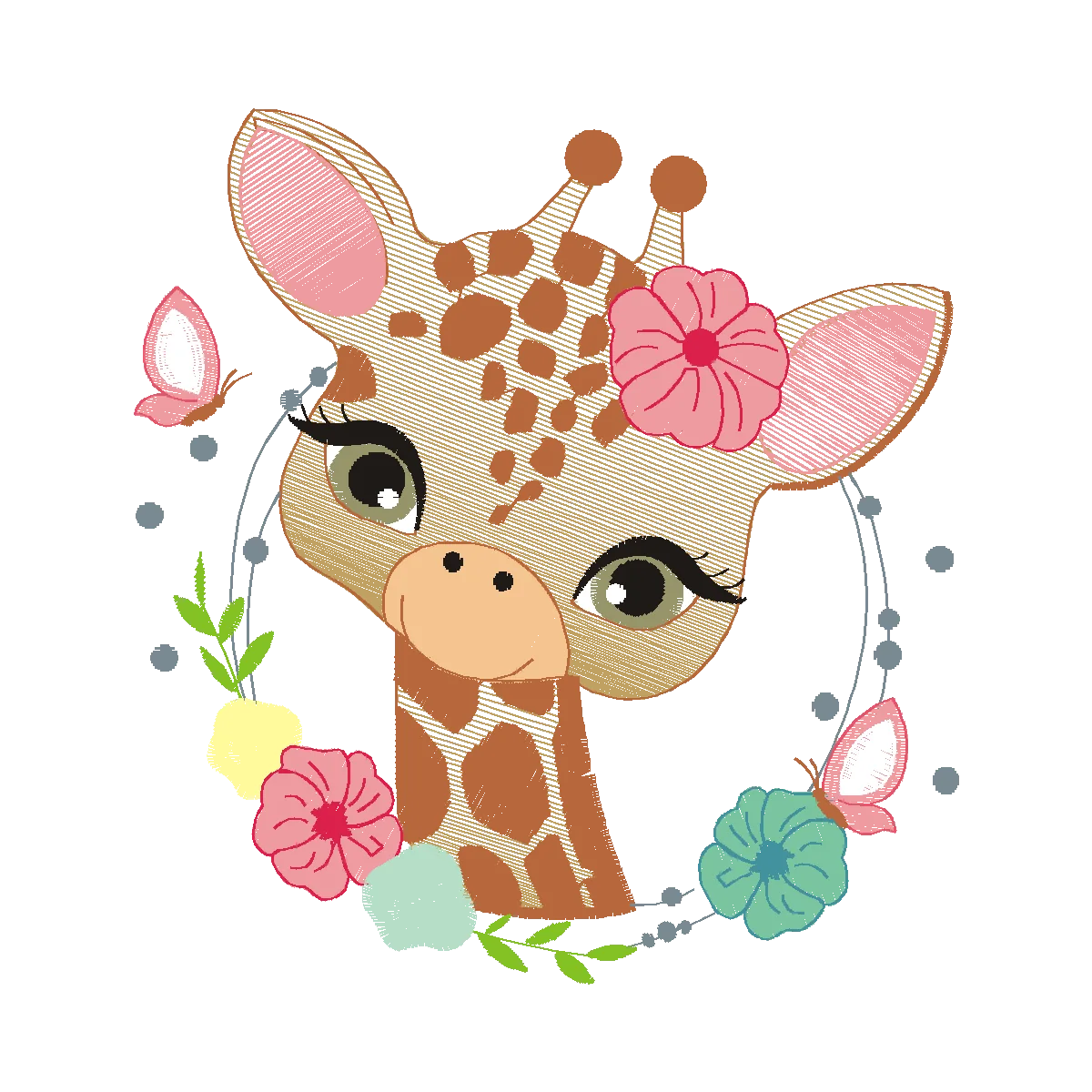 Diseño GIRAFFE 13CM