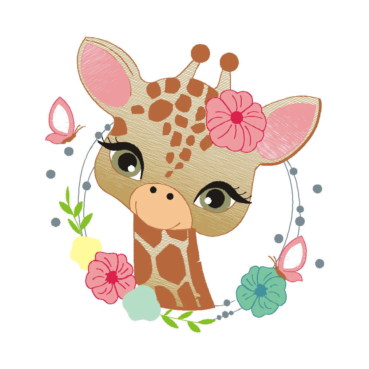 Diseño GIRAFFE 18CM