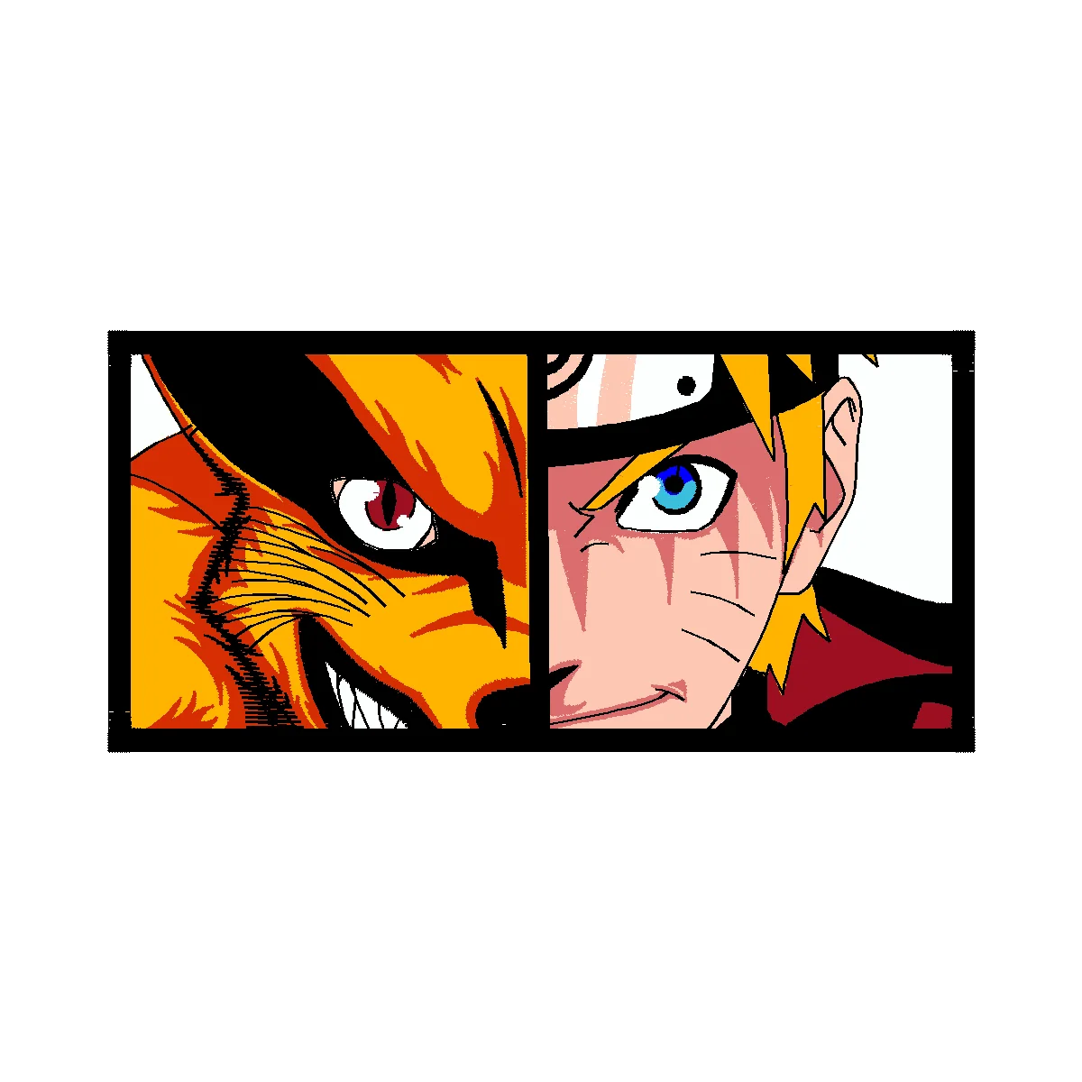 Diseño Naruto & Fox 7 INCH