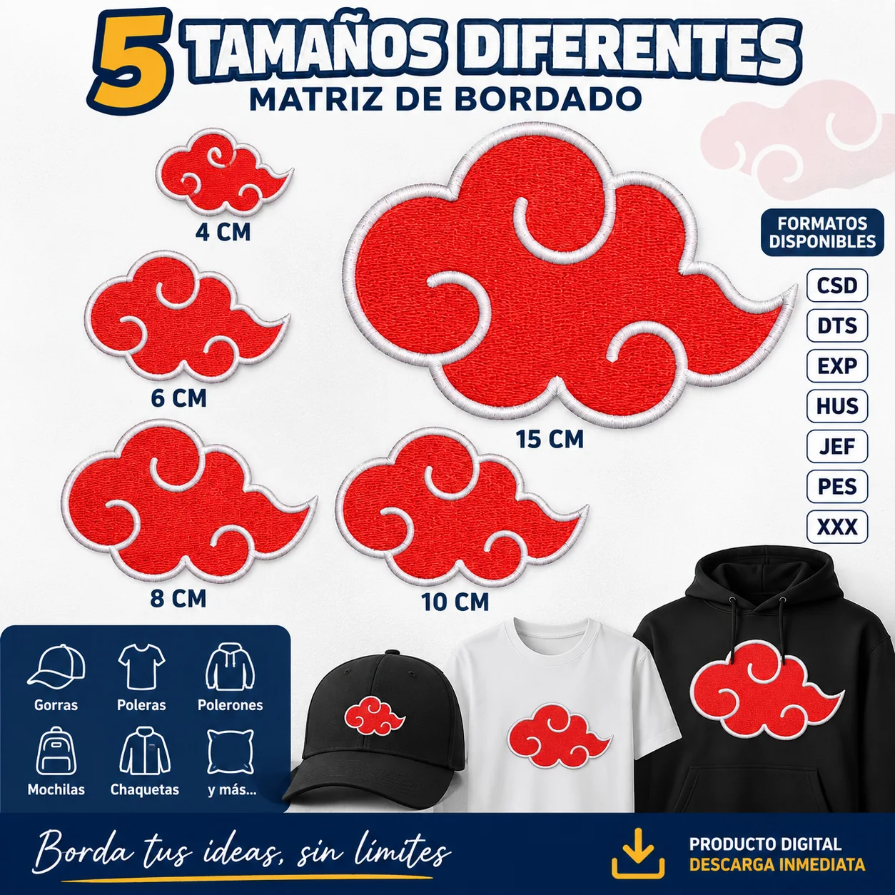 5 Matrices Nube Akatsuki
