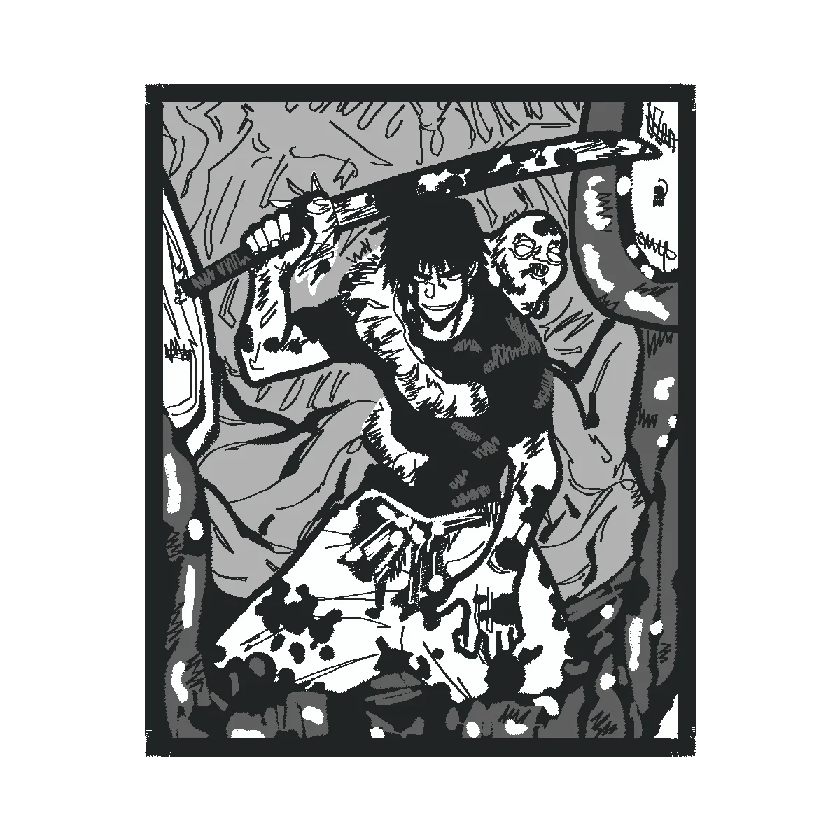 Diseño Touji Fushiguro