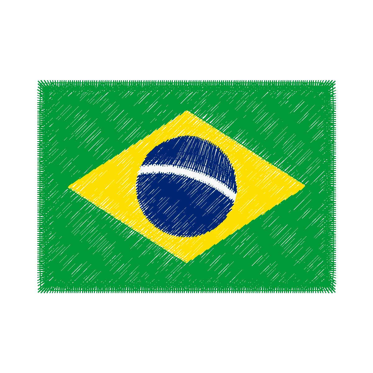 Diseño Bandera Brasil6