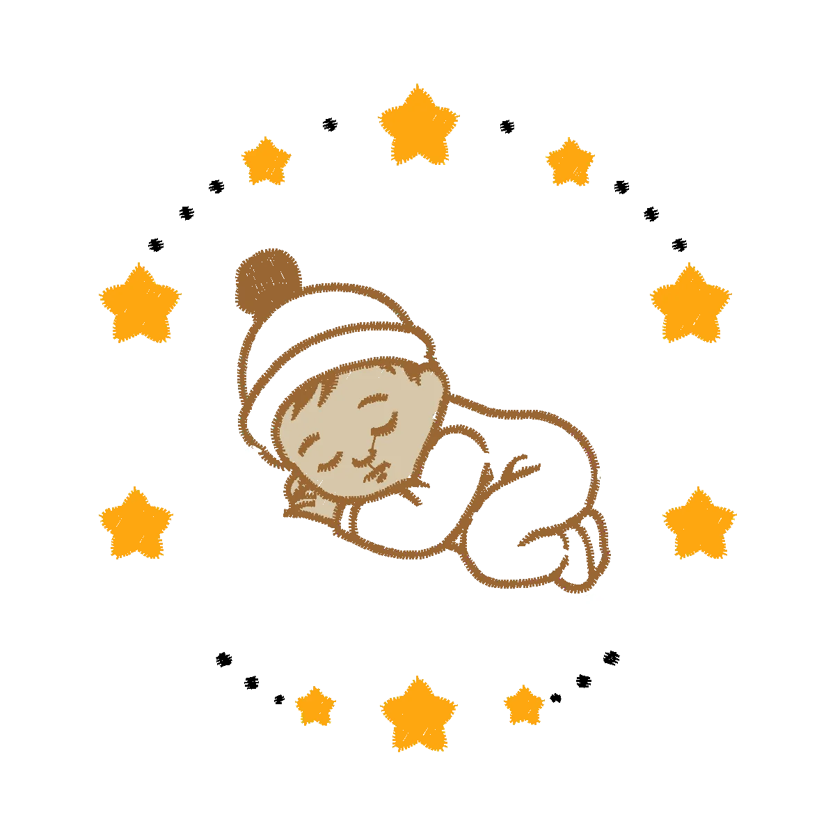 Diseño bebe estrella 9