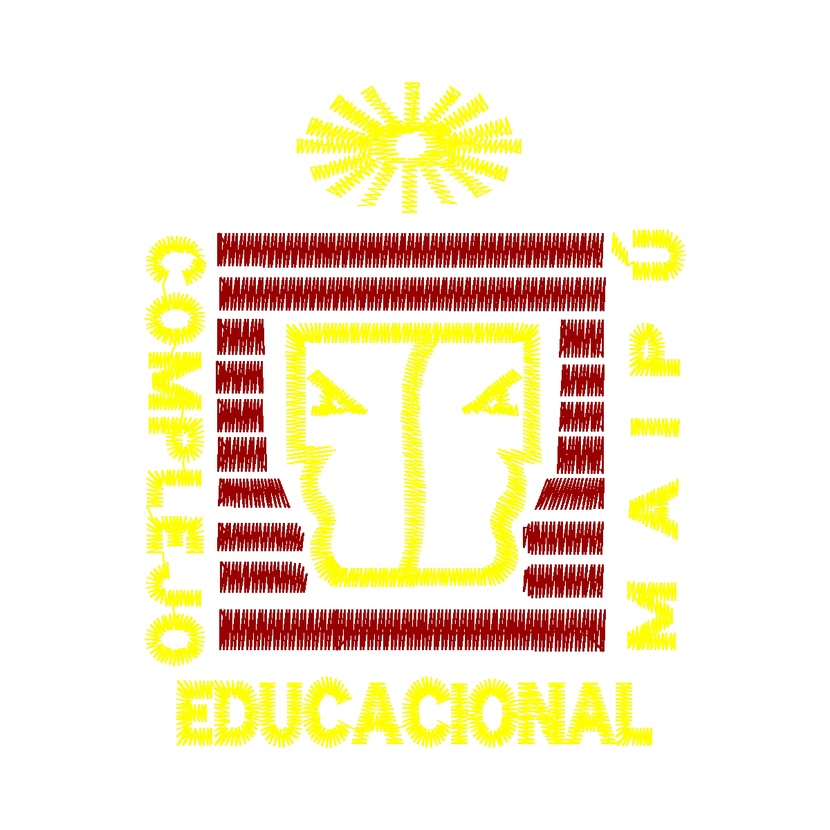 Diseño complejo sin borde