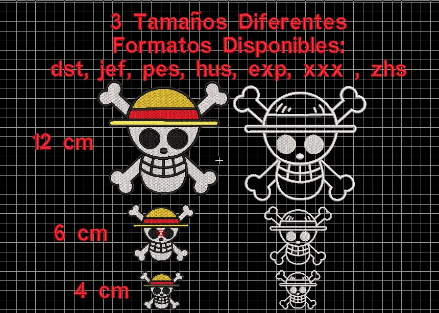Matriz One Piece Mugiwaras