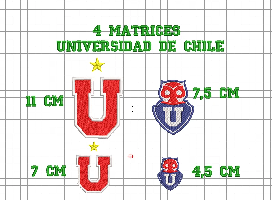 Matrices Club Deportivo Universidad de Chile