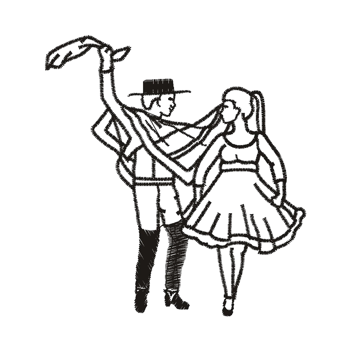 Diseño BAILE CUECA