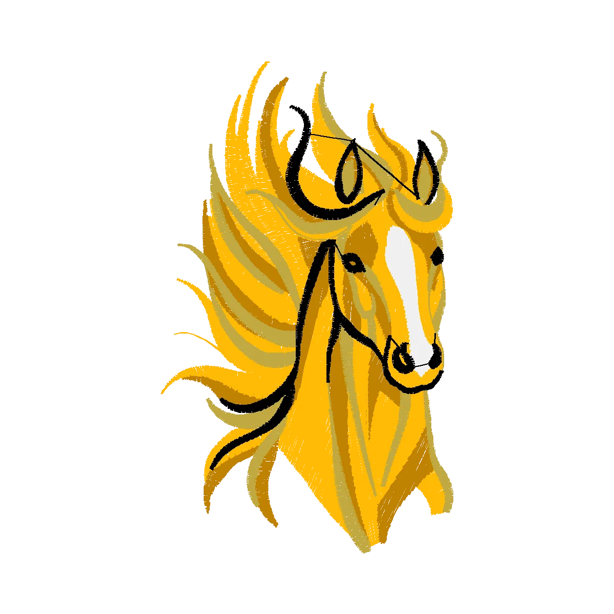 Diseño CABALLO AL VIENTO