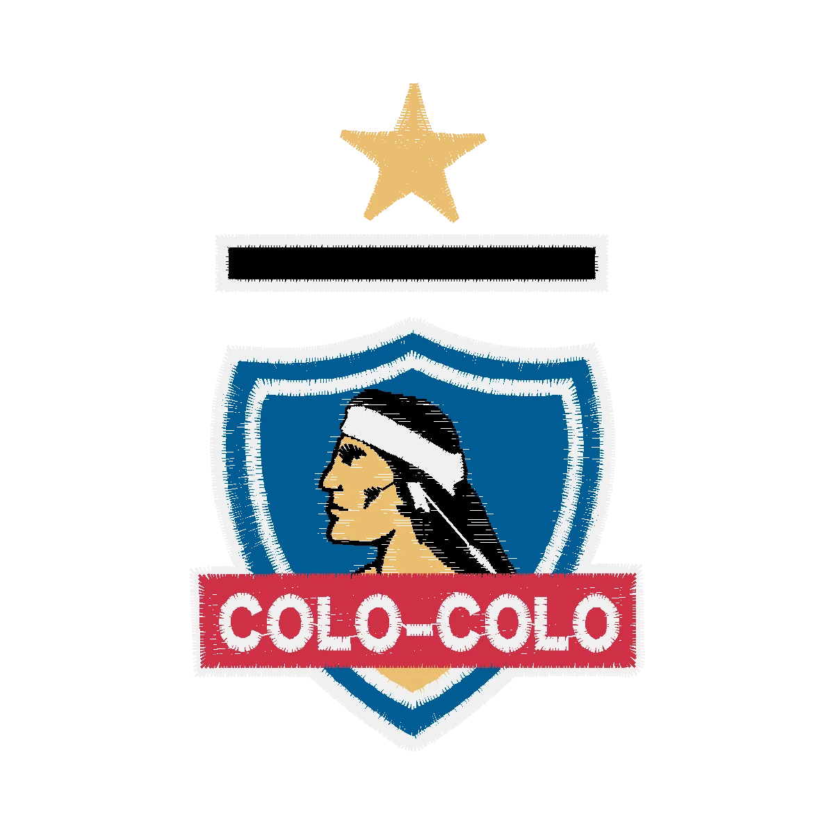 Diseño Colo-Colo -luto
