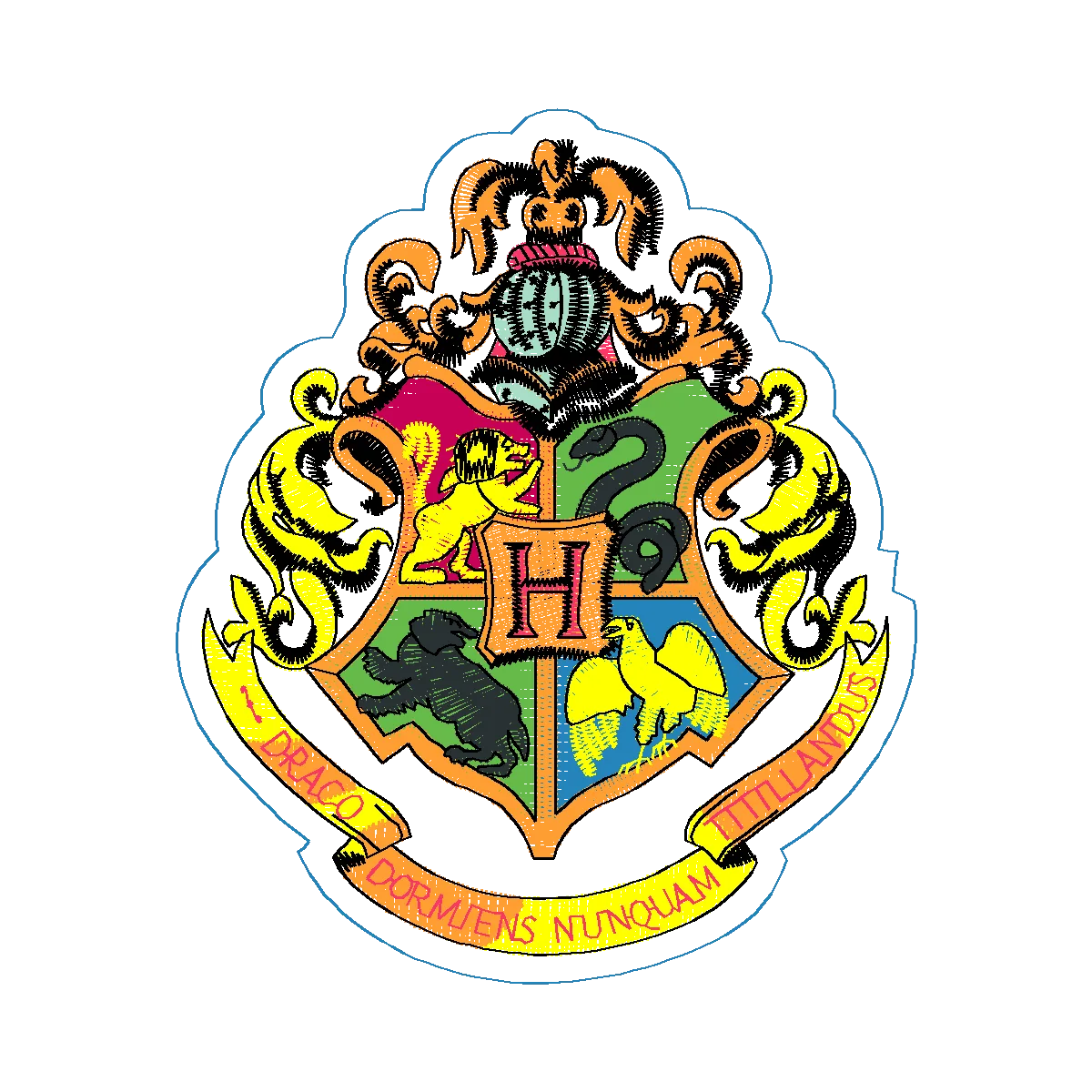 Diseño Hogwarts4x4