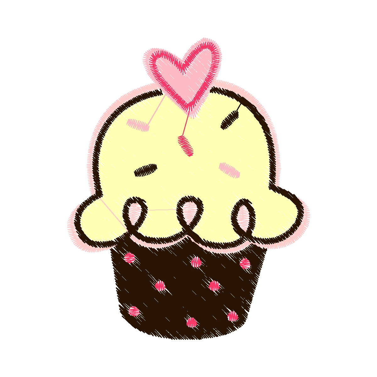 Diseño 2CUTECUPCAKE3INCH