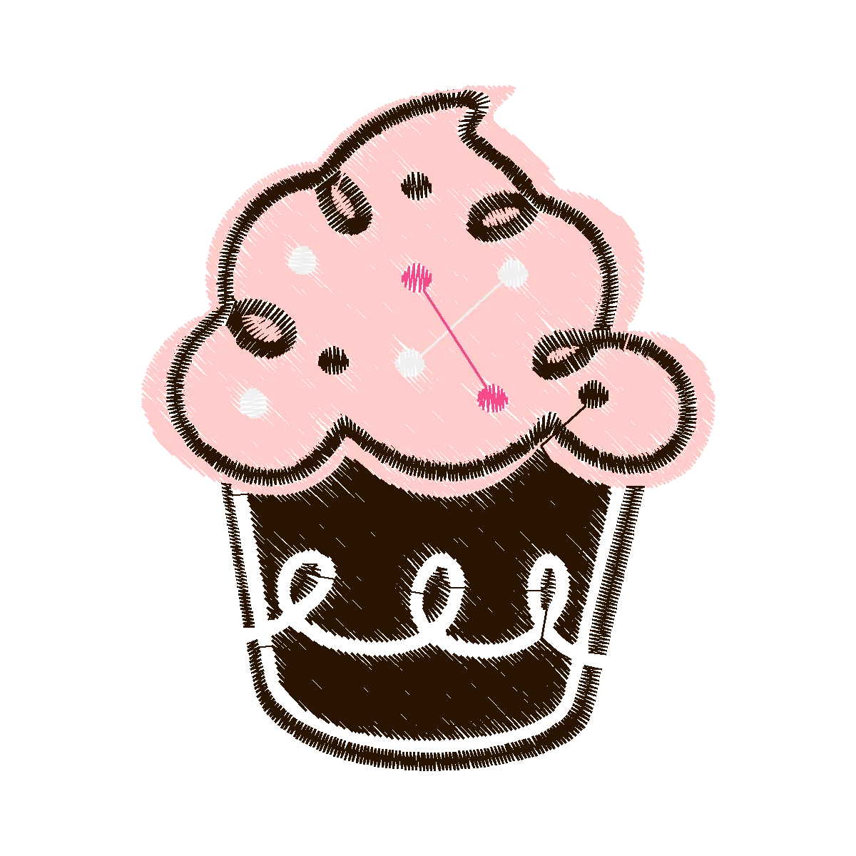 Diseño 3cutrcupcake3inch