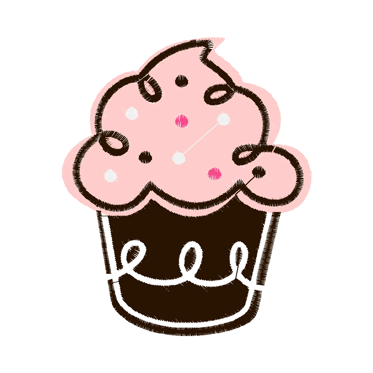 Diseño 3cutrcupcake4inch