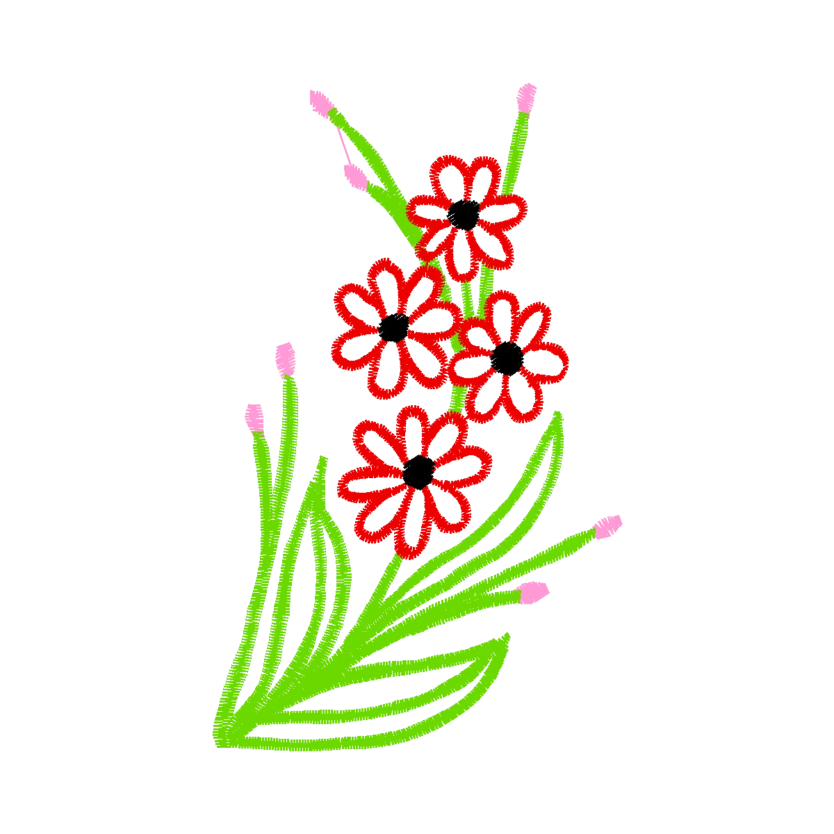 Flor sin relleno 09