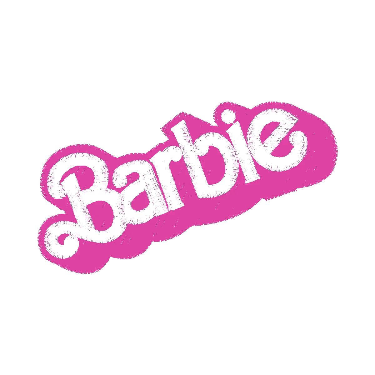 Diseño barbie parche