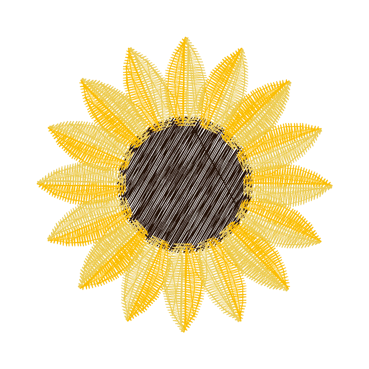 Diseño girasol