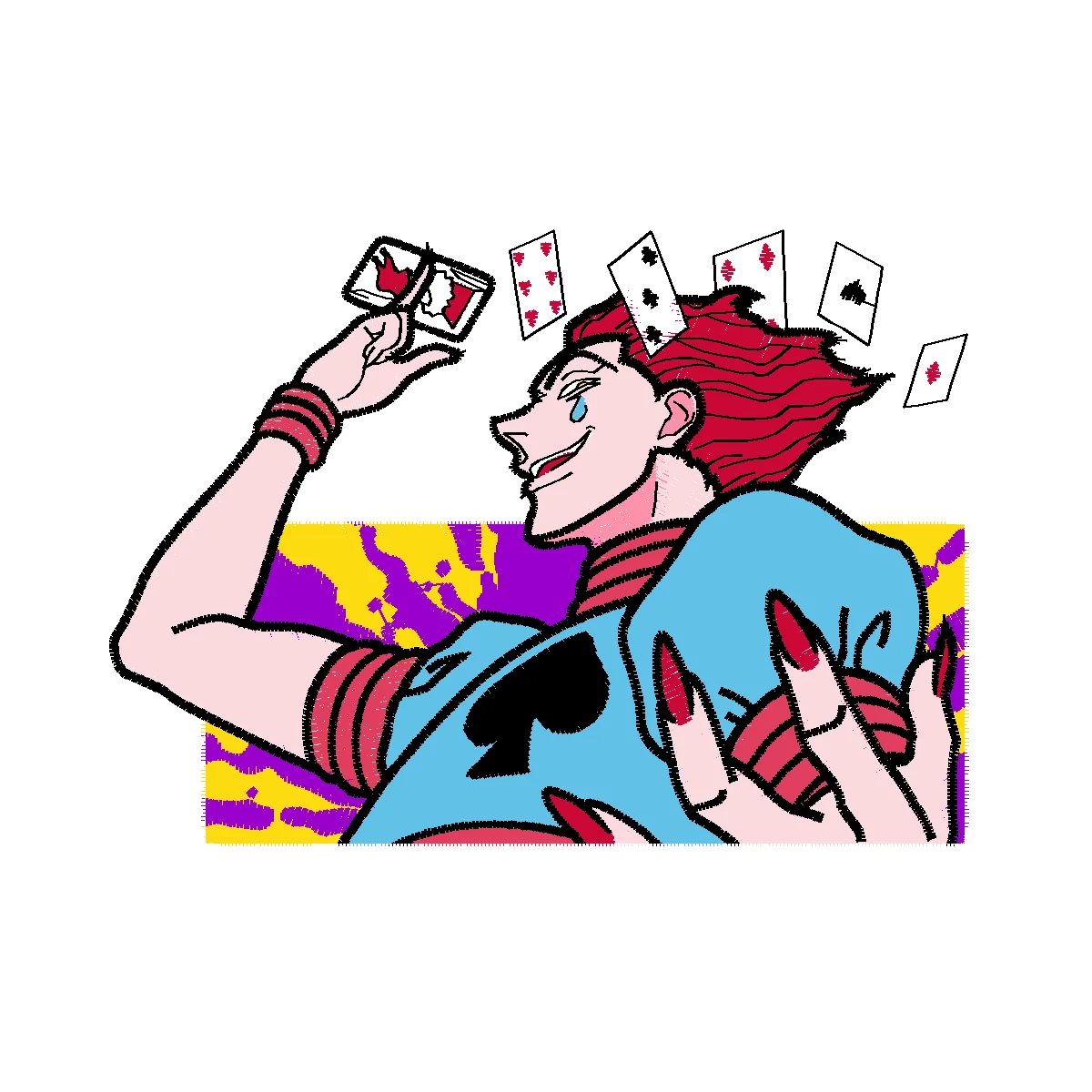 Diseño Hisoka 4 INCH