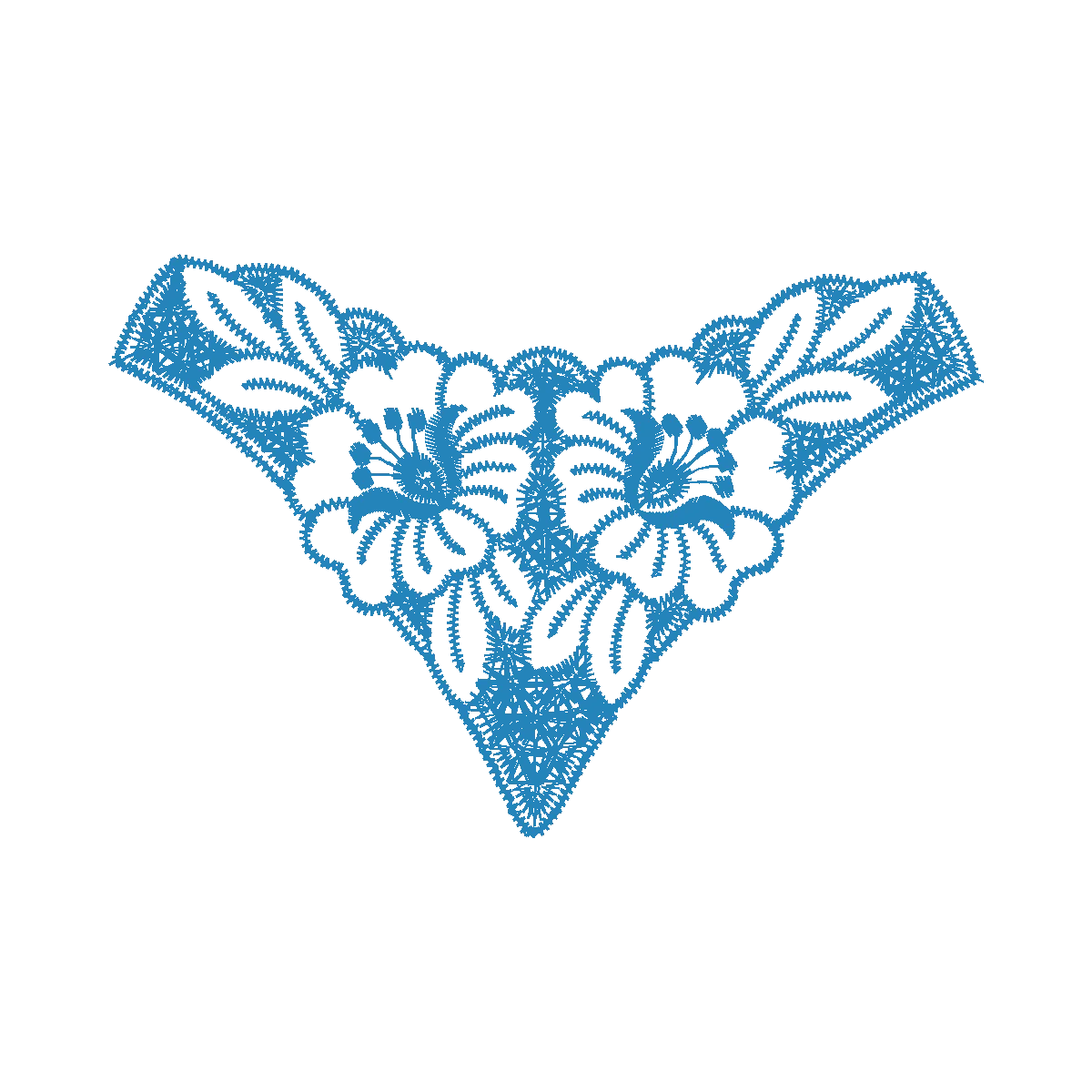 Diseño #19flowerlace6x4