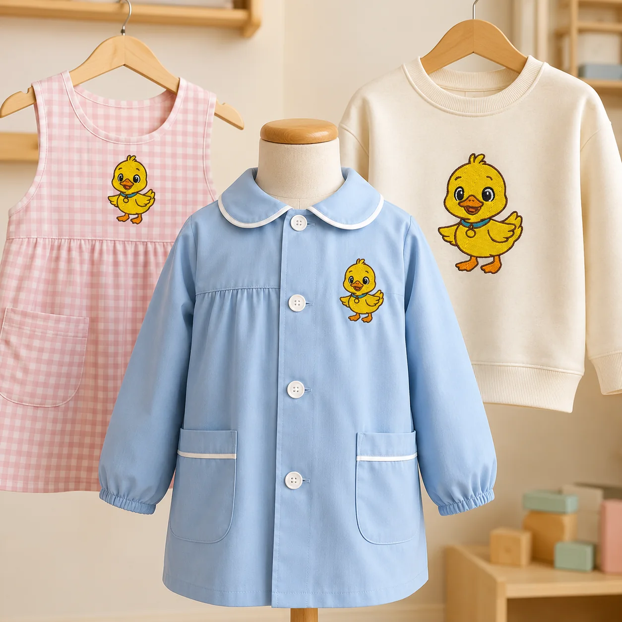 Patito 3 Tamaños - Matriz de Bordado prendas infantiles