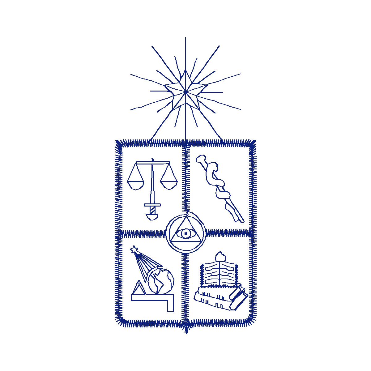 Diseño udechile un color
